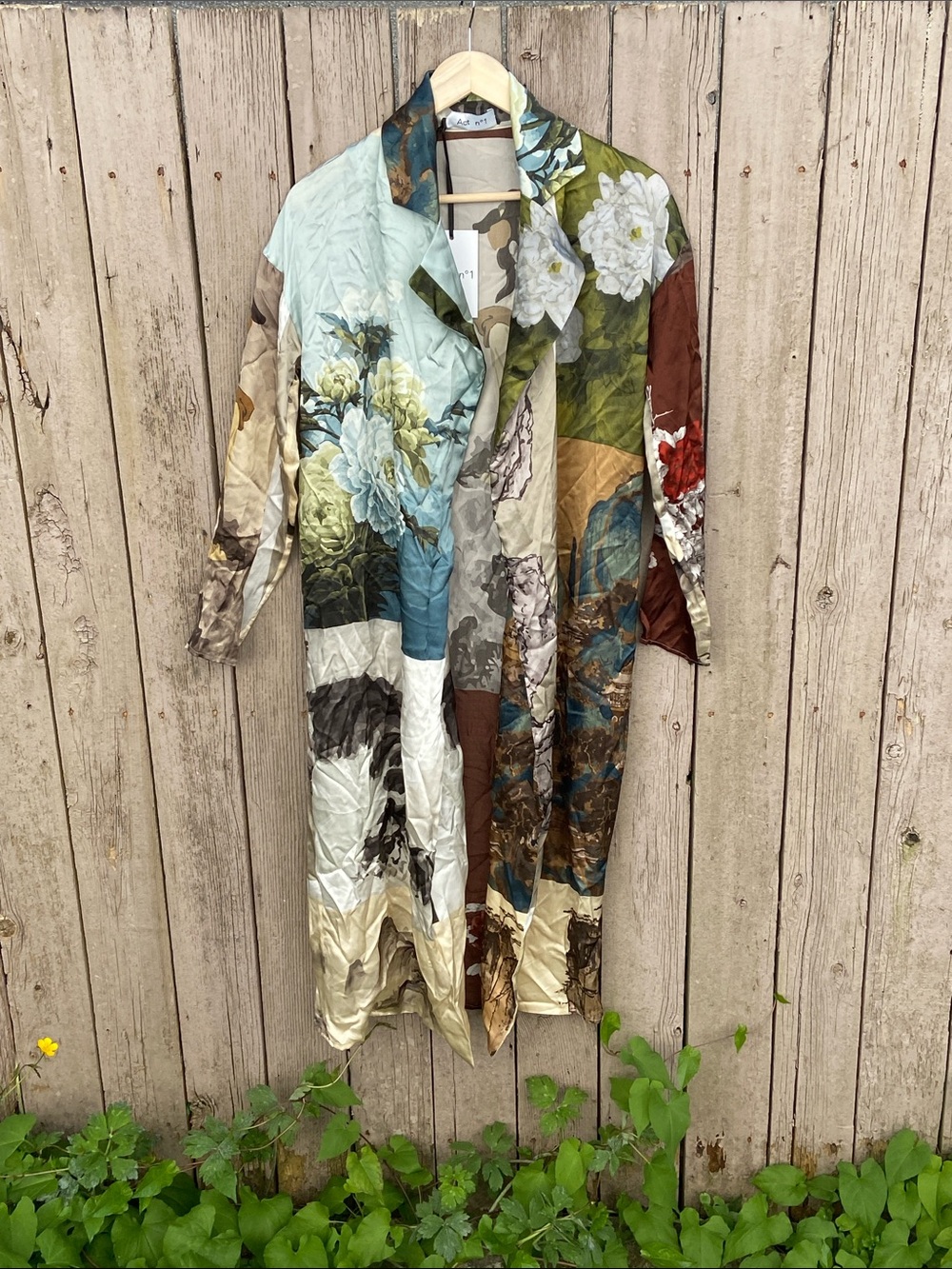 Act No. 1 100% Silk Japanese Geisha Robe